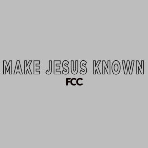 FCC Make Jesus Known  - Unisex Heavyweight Jersey Long Sleeve T-Shirt Design